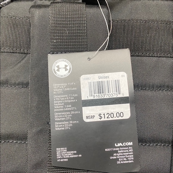 Under Armour UA Pursuit of Victory Gear Bag - Picture 6 of 7